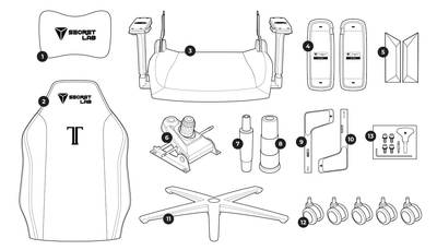 Secretlab TITAN Evo Series: What's in the box?